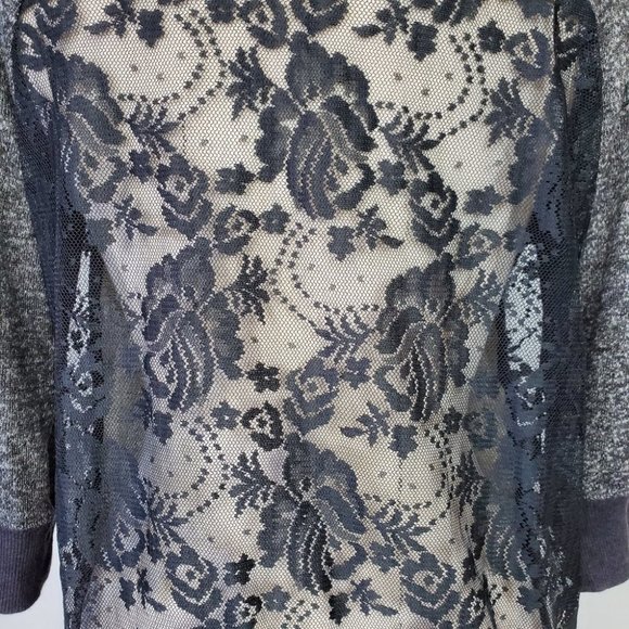 Miken Active Sweatshirt Elevated Sweatshirt with Back Lace Panel Size XL - Picture 9 of 12